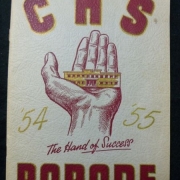 CHS yearbook 1954-1955